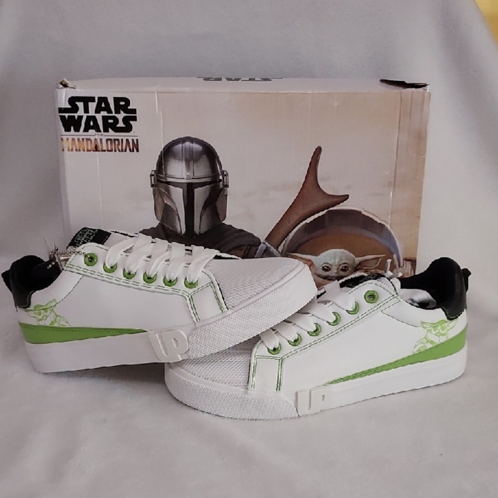 Ground Up Star War Mandalorian Yoda Sneakers